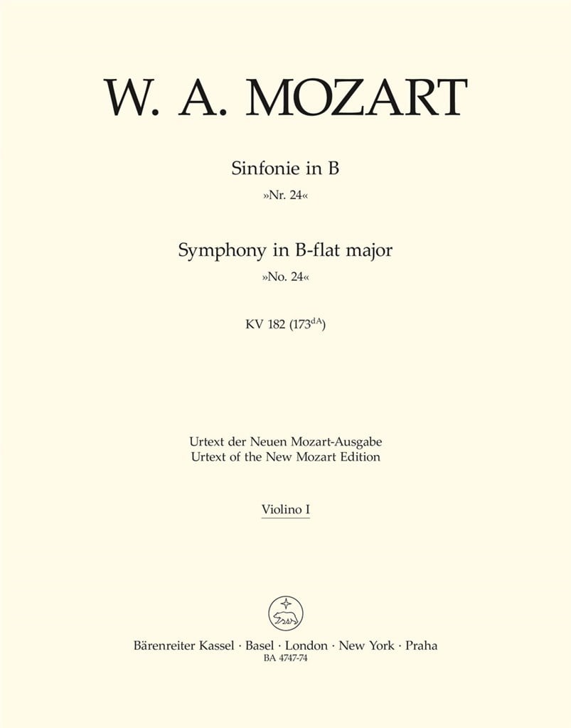 Symphony in Bb Major No. 24